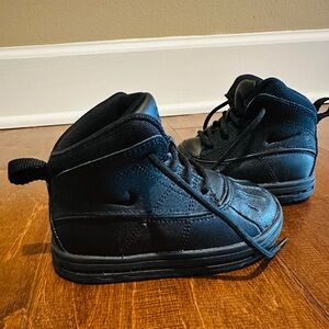 Kids Black Nike Sneakers